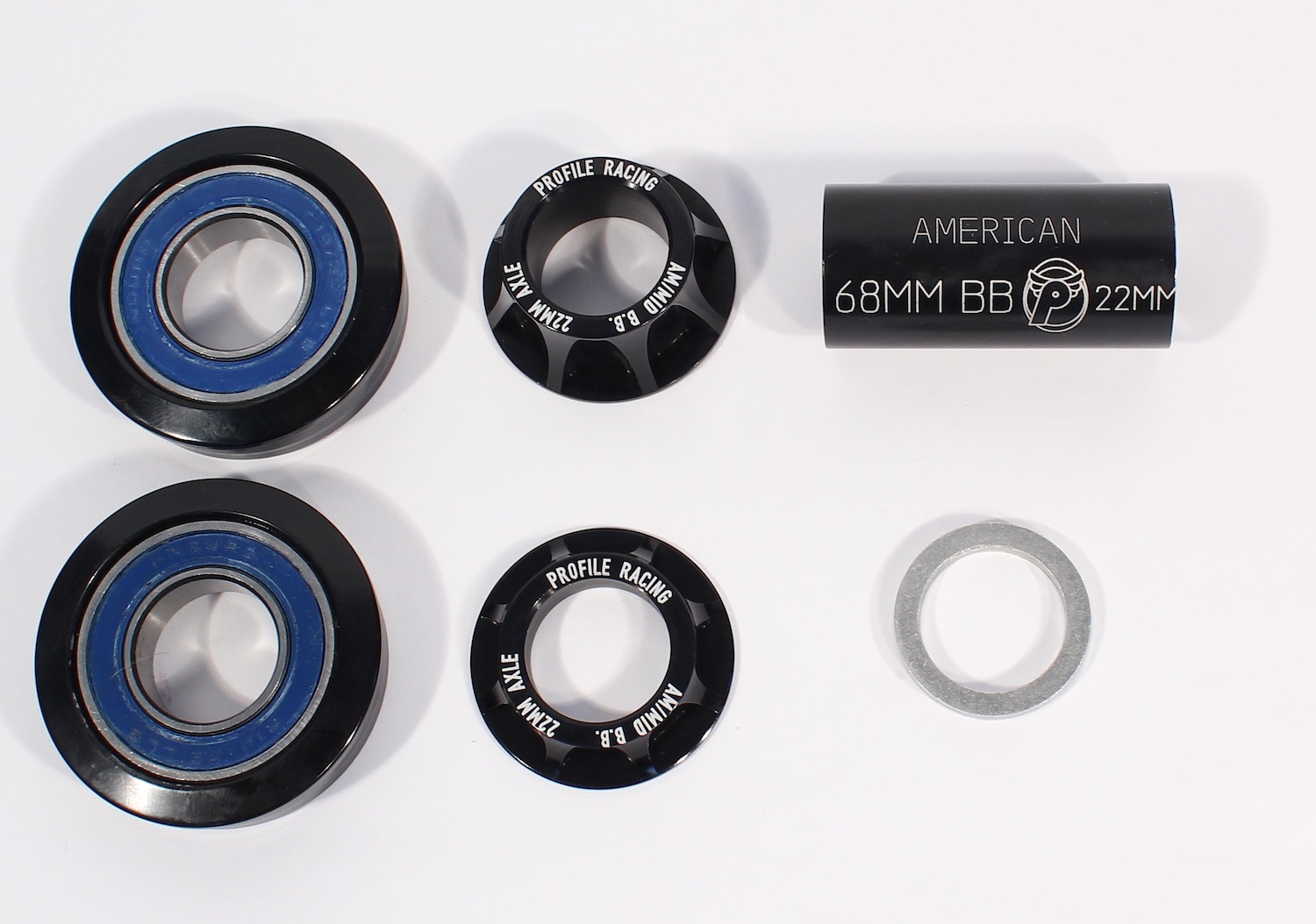 AMERICAN “HOP UP” BOTTOM BRACKET(19MM & 22MM) Profile Racing
