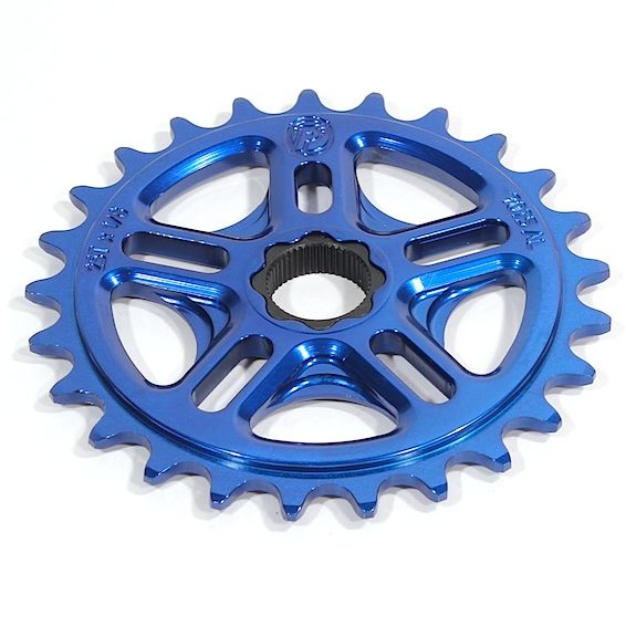 Plateau WFS 44T 1/8 110mm BCD 5 Bras Pour VTT Old School, Route, BMX Et Single Speed - Alliage Aluminium Léger Et Résistant