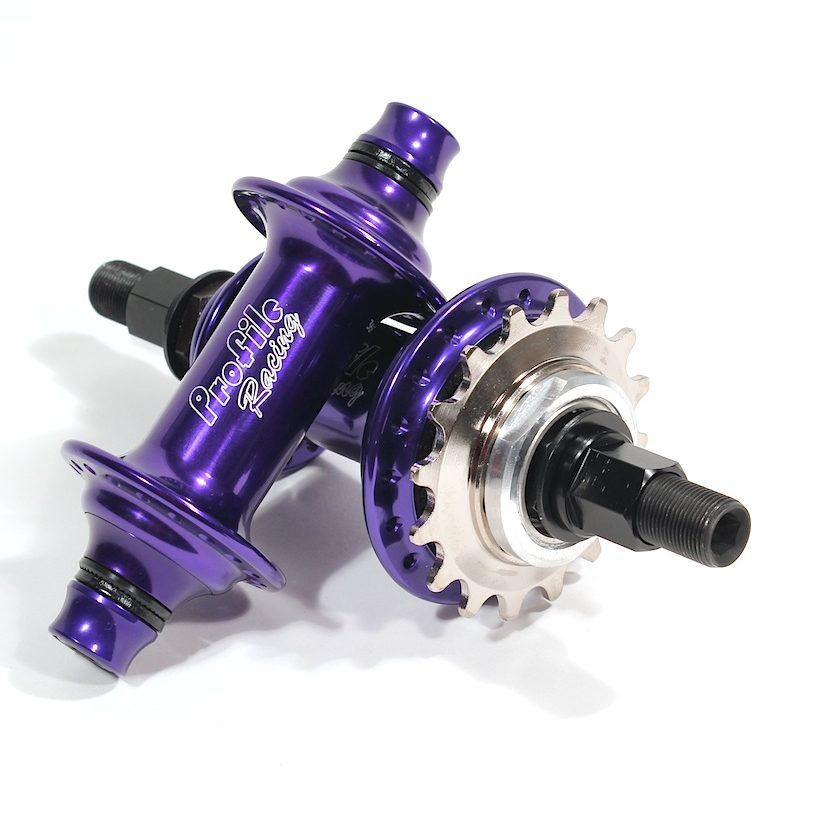 purple bmx parts