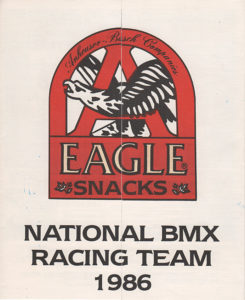Eagle Snacks BMX Flyer Front